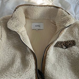 Cream & leopard Pistola Pullover